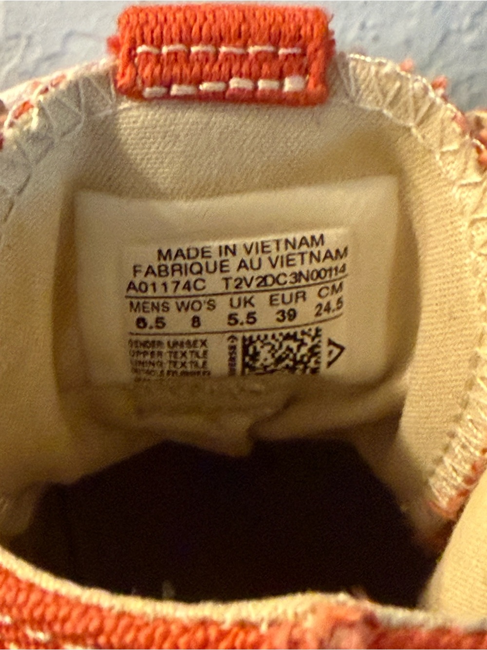 Converse Run Star Motion Platform High Color Mantra Orange Men's 6.5 Womens 8 - Picture 12 of 12